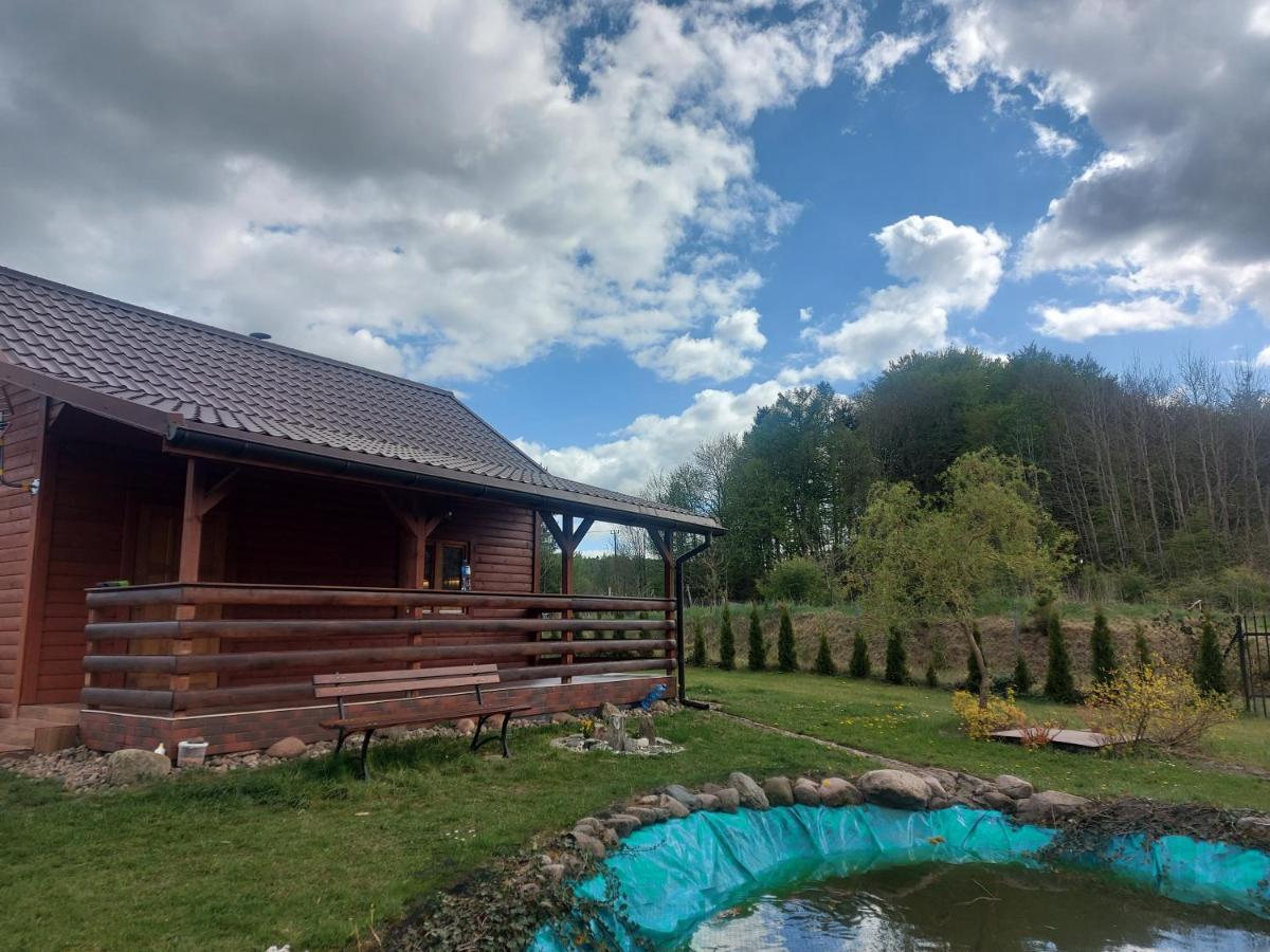 Drewniany Domek Zurawi Trakt Zabrsko Dolne Bagian luar foto